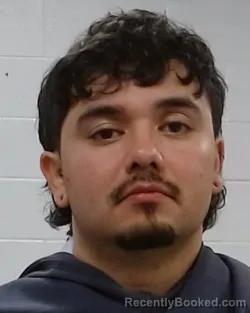 Mugshot of Oscar Balderas booked in Collin County, Texas on March 25, 2026