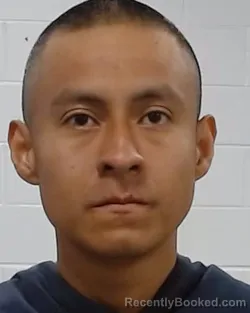 Mugshot of Brandon Rodolfo Huerta booked in Collin County, Texas on March 24, 2026