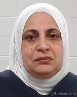 Mugshot of Samaher Albedd booked in Collin County, Texas on March 31, 2026