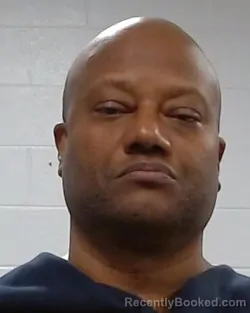 Mugshot of Andre Eugene Hines booked in Collin County, Texas on April 1, 2026