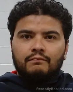 Mugshot of Erick Xavier Sanchez Melendez booked in Collin County, Texas on May 11, 2026