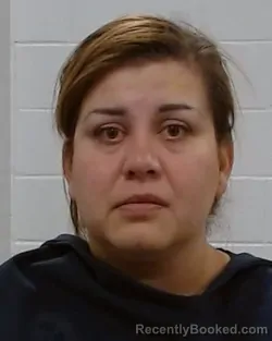 Mugshot of Gabriela Berenice Quevedo booked in Collin County, Texas on May 23, 2026