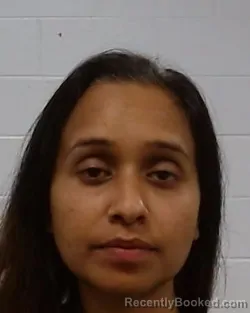 Mugshot of Shahnila Hashmi booked in Collin County, Texas on June 1, 2026