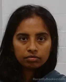 Mugshot of Kavya Sree Varikuti booked in Collin County, Texas on June 3, 2026