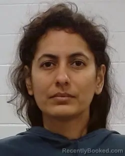 Mugshot of Madhavi Manugunta booked in Collin County, Texas on June 3, 2026