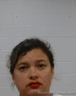 Mugshot of Mary Lues Flores booked in Collin County, Texas on July 3, 2026