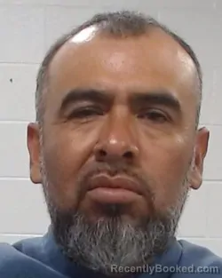 Mugshot of JUAN A PUENTE ZAVALA booked in Collin County, Texas on July 8, 2026