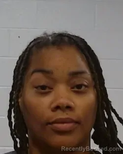 Mugshot of Tiara Jonue Evans booked in Collin County, Texas on July 18, 2026