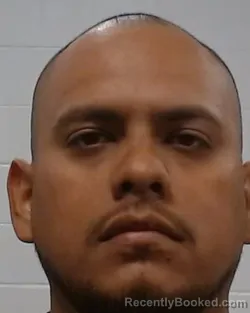 Mugshot of Christian Ricardo Galvan-Sanchez booked in Collin County, Texas on July 18, 2026