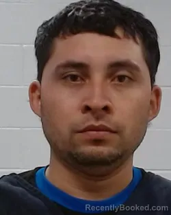 Mugshot of Alonso Caballero Henriquez booked in Collin County, Texas on August 28, 2026