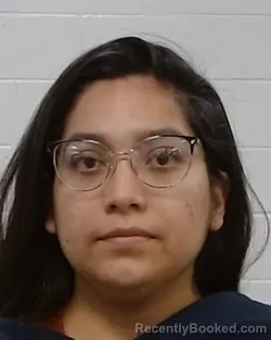Mugshot of Priscilla Moreno booked in Collin County, Texas on August 29, 2026