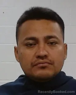 Mugshot of Heber Eliser Alvarado Grijalva booked in Collin County, Texas on August 29, 2026