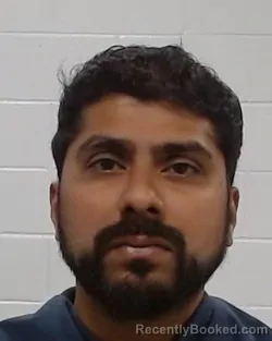 Mugshot of Prabeen Varghese booked in Collin County, Texas on September 9, 2026