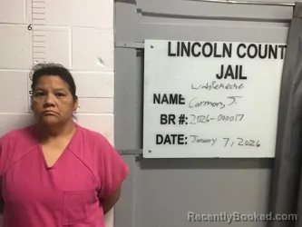 Mugshot of CARMAN JANELLE WAHPEKECHE