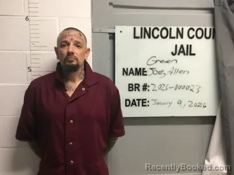 Mugshot of JOE ALLEN GREEN