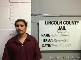 Mugshot of MATTHEW MONTOYA SALAZAR