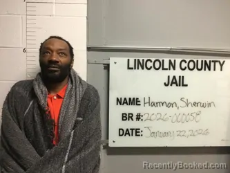 Mugshot of SHERWIN LEE HARMON