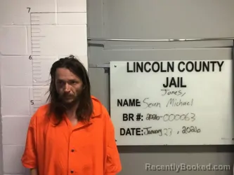 Mugshot of SEAN MICHAEL JONES