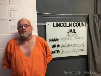Mugshot of MICHAEL SHANE HELMS