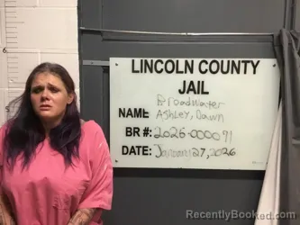 Mugshot of ASHLEY DAWN BROADWATER