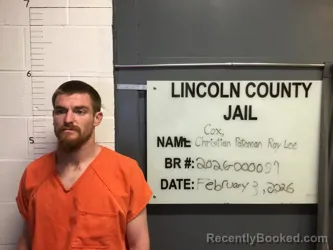 Mugshot of CHRISTIAN PATEMEN RAY LEE COX