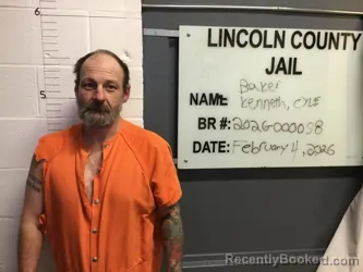 Mugshot of KENNETH CYLE BAKER