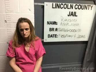 Mugshot of ANNIE NICOLE RACKLEY