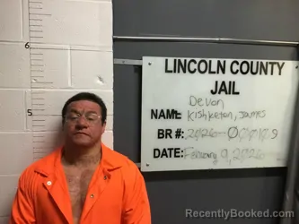 Mugshot of DEVON JAMES KISHKETON