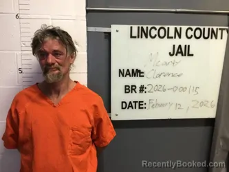 Mugshot of CLARENCE JOHN MCCARTY