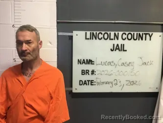 Mugshot of CASEY JACK LUCAS