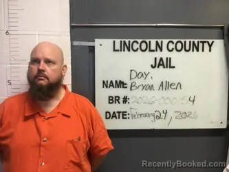 Mugshot of BRYAN ALLEN DAY