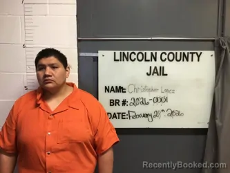 Mugshot of CHRISTOPHER LOPEZ