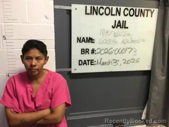 Mugshot of LIZETH ALEJANDRA MENDOZA