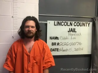 Mugshot of CALEB LEE HANCOCK
