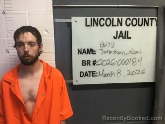 Mugshot of JONATHON MIKAL BOYD