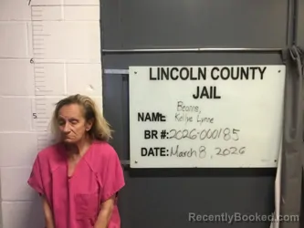 Mugshot of KELLYE LYNNE BEAMS