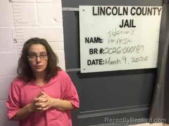 Mugshot of VANESSA RAE SIDDOWAY