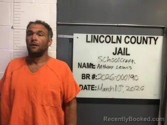 Mugshot of ANTHONY LEWIS SCHOOLCRAFT