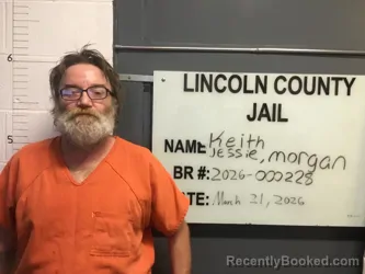 Mugshot of JESSIE MORGAN KEITH