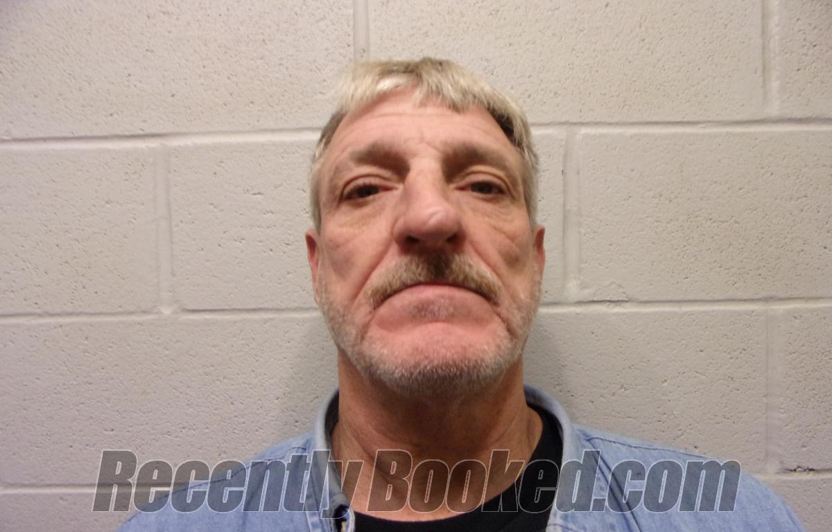 Booking photo from Lincoln County, Oklahoma