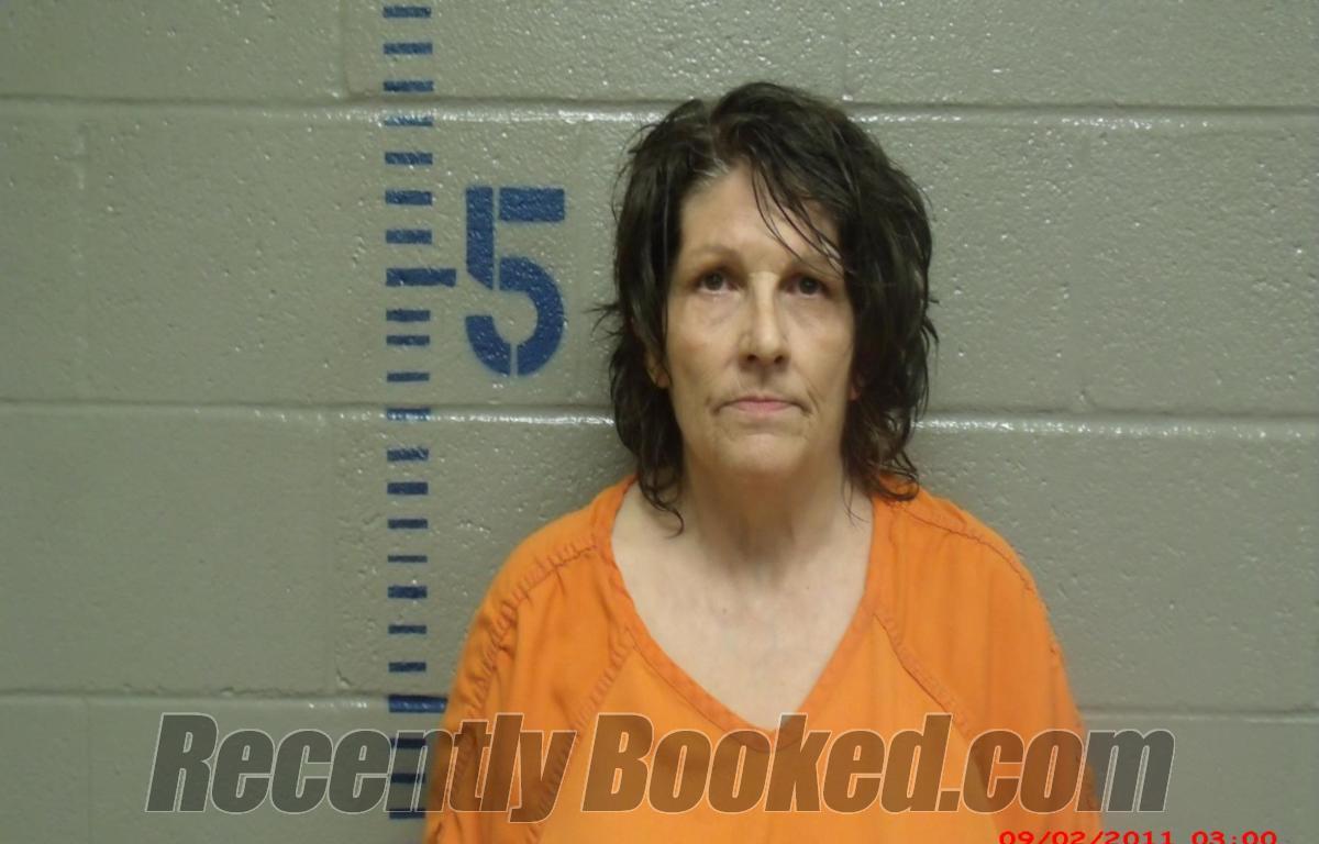 Booking photo from Logan County, Oklahoma