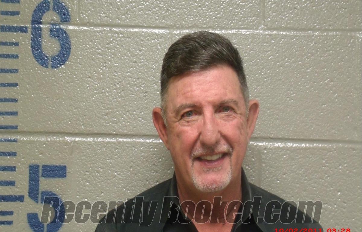 Booking photo from Logan County, Oklahoma