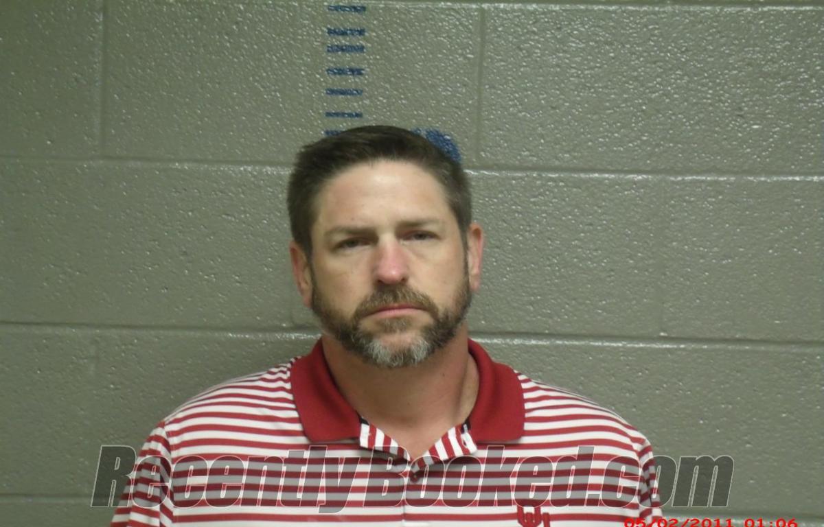 Booking photo from Logan County, Oklahoma