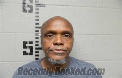 Booking photo from Logan County, Oklahoma