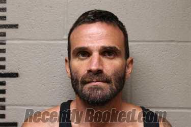 Booking photo from Logan County, Oklahoma