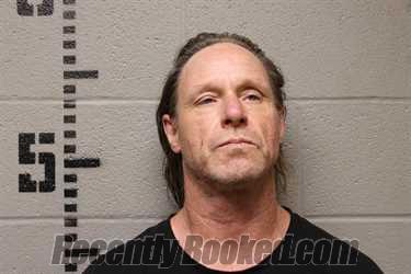 Booking photo from Logan County, Oklahoma