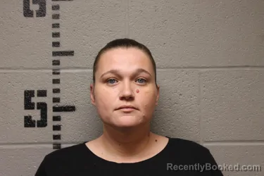 Mugshot of MISTY ROSE CLASSEN LUCAS booked in Logan County, Oklahoma on March 20, 2026