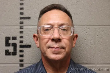 Mugshot of DAVID JASON STOVER booked in Logan County, Oklahoma on March 25, 2026
