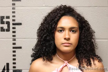 Mugshot of BRIANNA LA'SHAE MAXIMIN booked in Logan County, Oklahoma on April 21, 2026