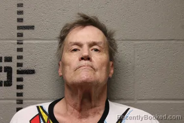Mugshot of DOUGLAS GORDON RICE booked in Logan County, Oklahoma on May 6, 2026